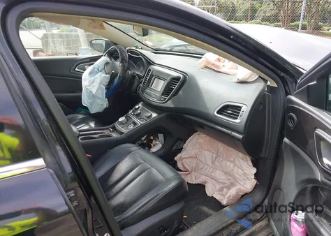 2015 Chrysler 200 C из США, поврежденный, VIN 1C3CCCCB1FN759551